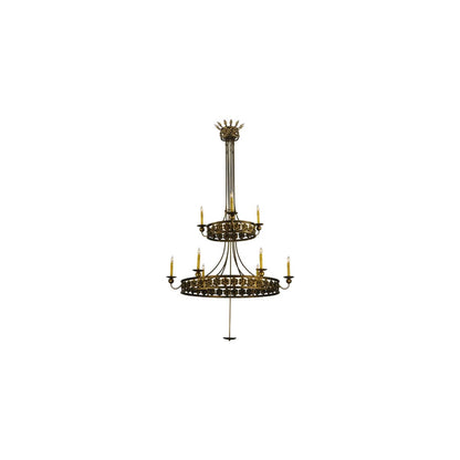 Montgomery 9 Light 48" Wide Taper Candle Style Chandelier