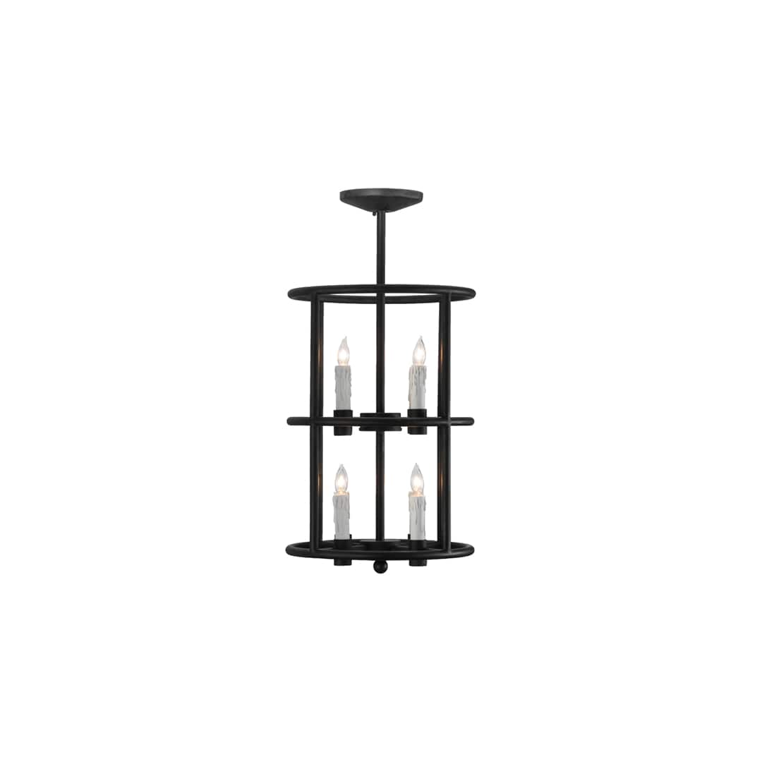 Cilindro Air 8 Light 16" Wide Taper Candle Pendant