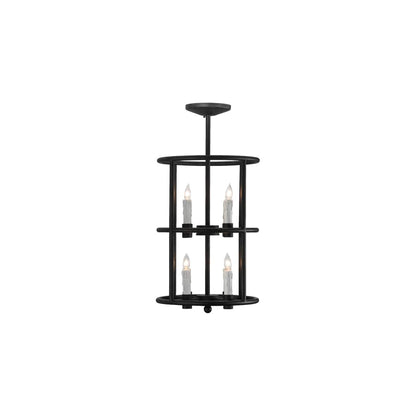 Cilindro Air 8 Light 16" Wide Taper Candle Pendant