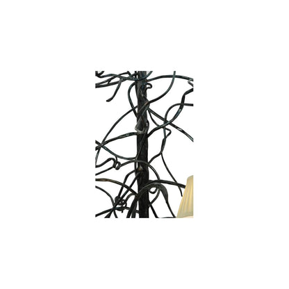 Winter Solstice 6 Light 50" Wide Wrought Iron Chandelier