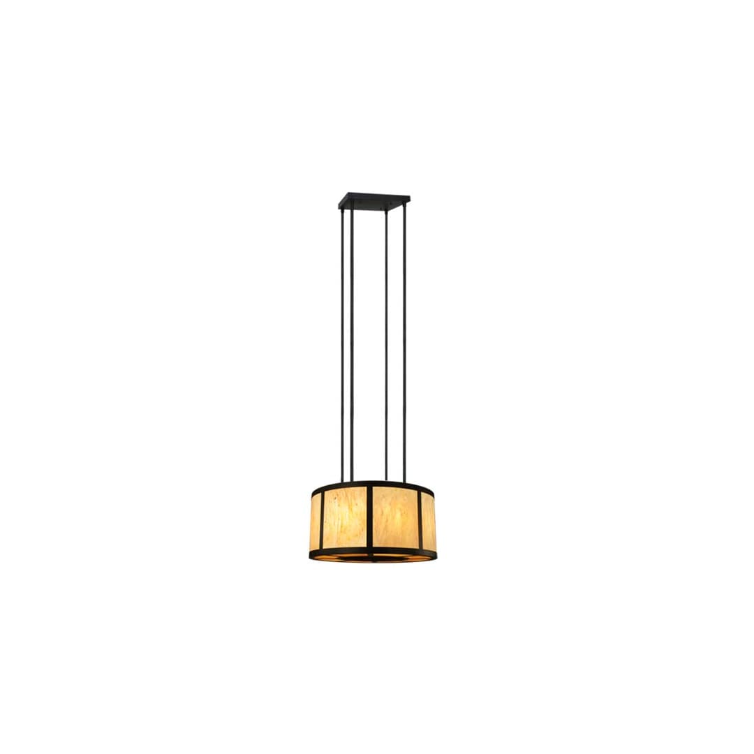 Cilindro Vicksburg 8 Light 48" Wide Drum Single Pendant - Oil Rubbed Bronze Finish