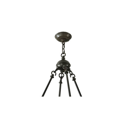 Barbury 20 Light 60" Wide Pillar Candle Style Chandelier