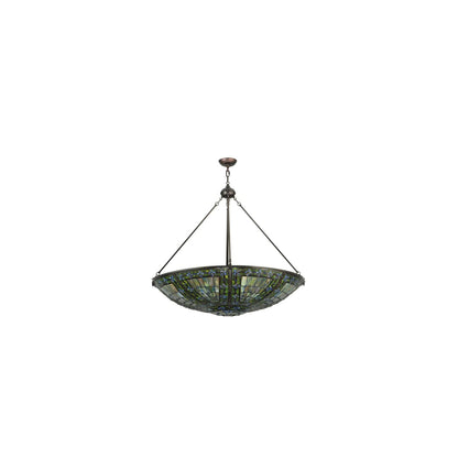 Fleur-de-lis 6 Light 40" Wide Pendant