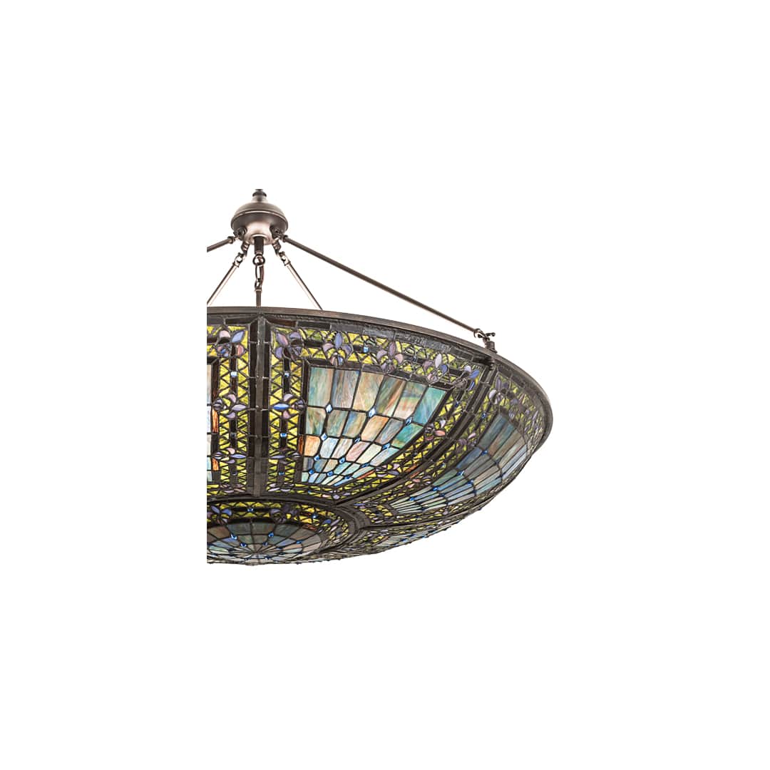 Fleur-de-lis 6 Light 40" Wide Pendant