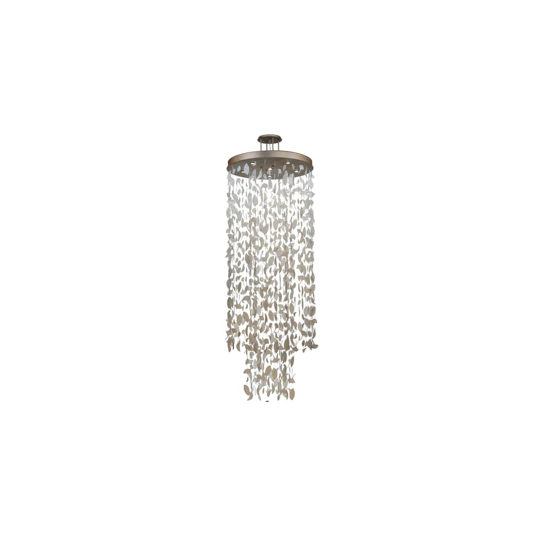 Ginkgo Leaf 6 Light 44" Wide Pendant