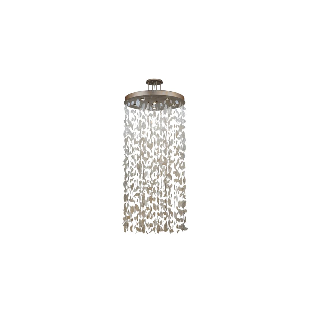 Ginkgo Leaf 6 Light 44" Wide Pendant