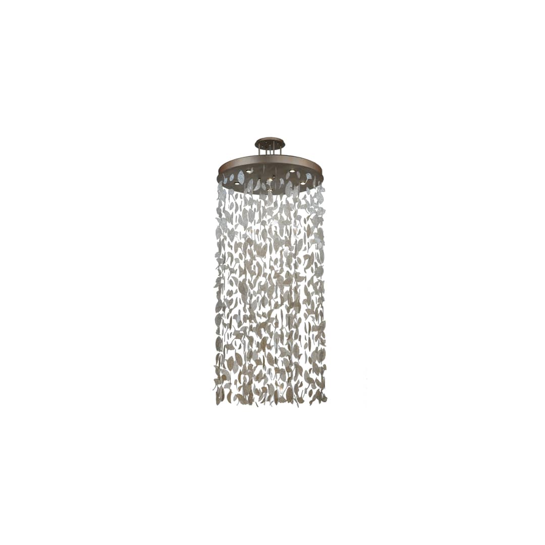 Ginkgo Leaf 6 Light 44" Wide Pendant