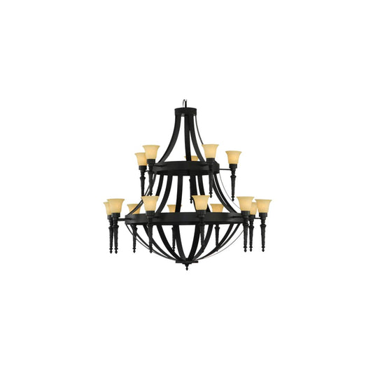 Pontoise 15 Light 60" Wide Chandelier