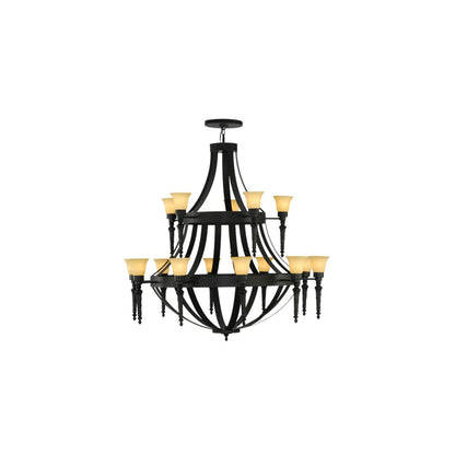 Pontoise 15 Light 60" Wide Chandelier