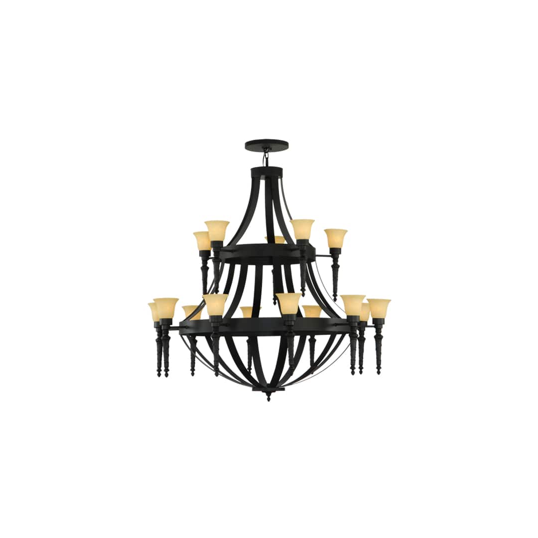 Pontoise 15 Light 60" Wide Chandelier