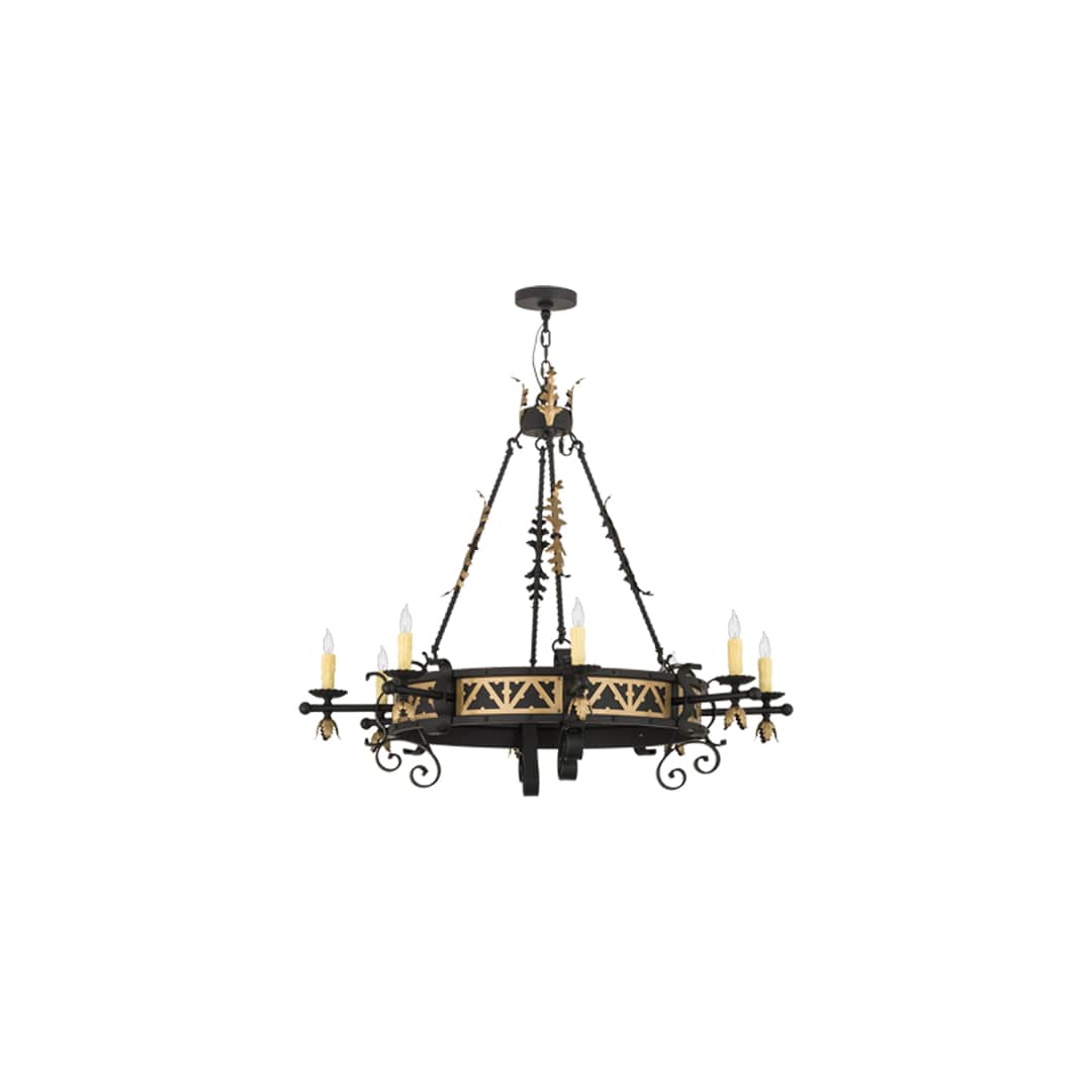 Filomena 8 Light 48" Wide Taper Candle Style Chandelier