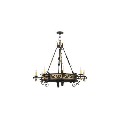 Filomena 8 Light 48" Wide Taper Candle Style Chandelier