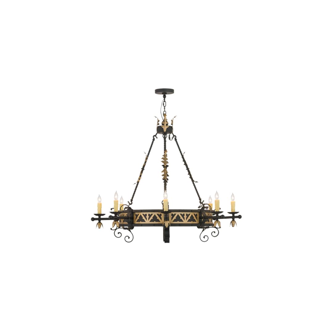 Filomena 8 Light 48" Wide Taper Candle Style Chandelier