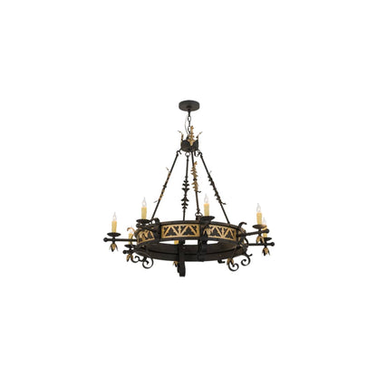 Filomena 8 Light 48" Wide Taper Candle Style Chandelier