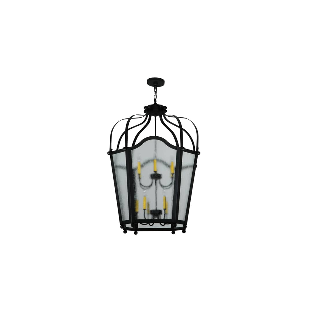 Citadel 12 Light 34" Wide Taper Candle Pendant