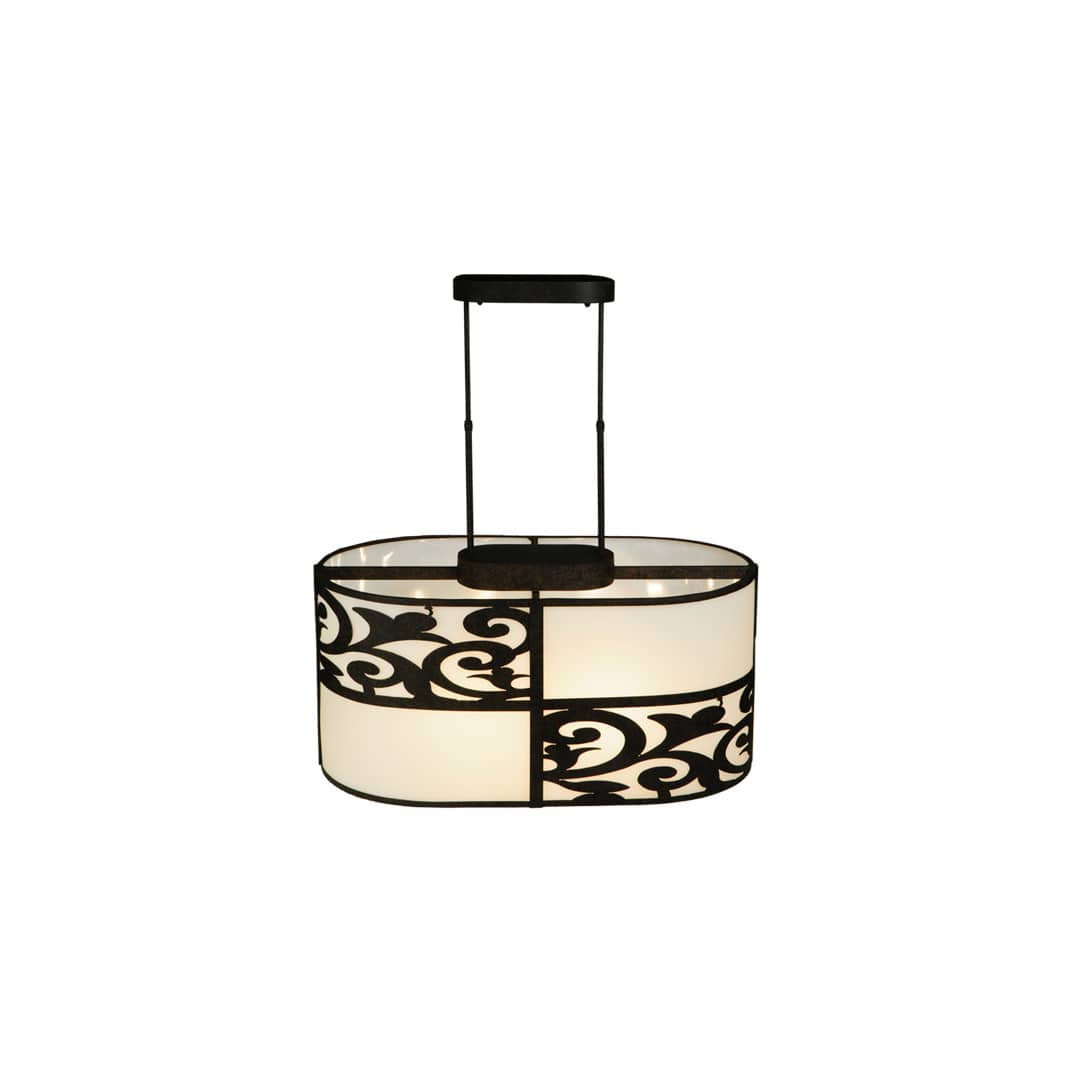 Clarabella 4 Light 19" Wide Linear Pendant