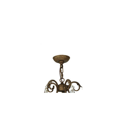 Chantilly 5 Light 24" Wide Crystal Candle Style Chandelier