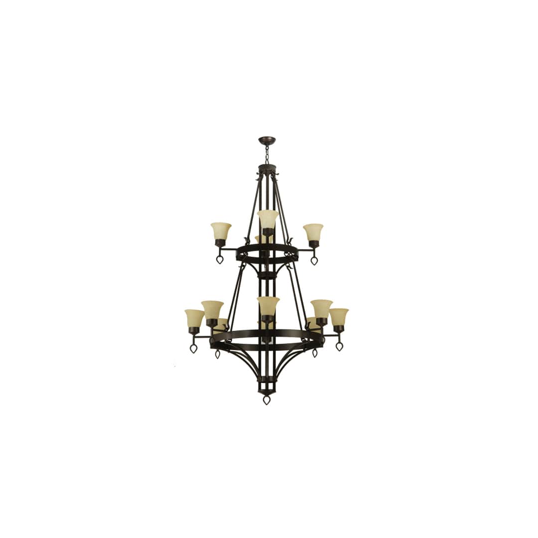 Savino 12 Light 46" Wide Chandelier