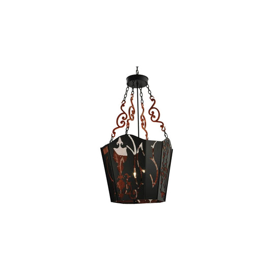 Panier Wasre 4 Light 26" Wide Taper Candle Pendant