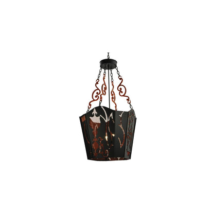 Panier Wasre 4 Light 26" Wide Taper Candle Pendant