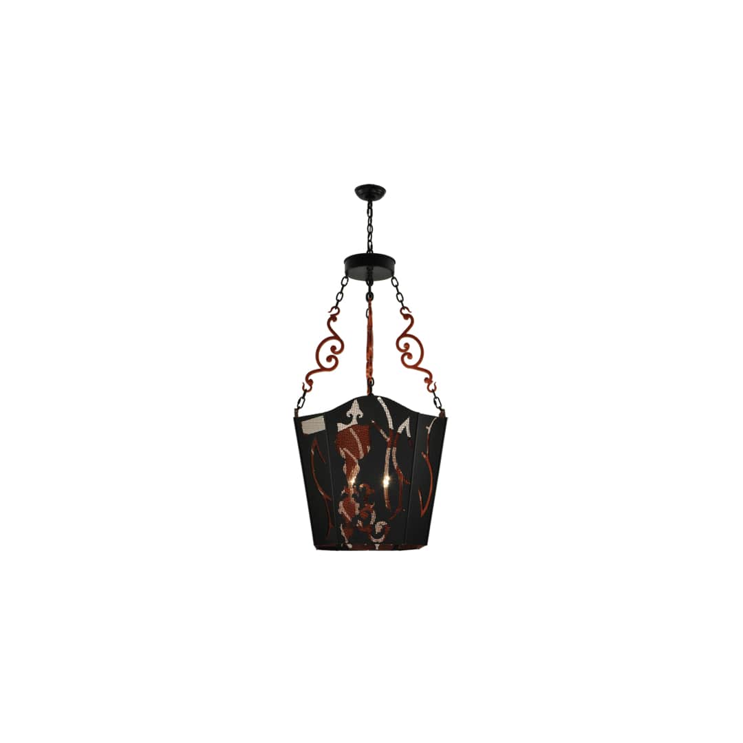 Panier Wasre 4 Light 26" Wide Taper Candle Pendant