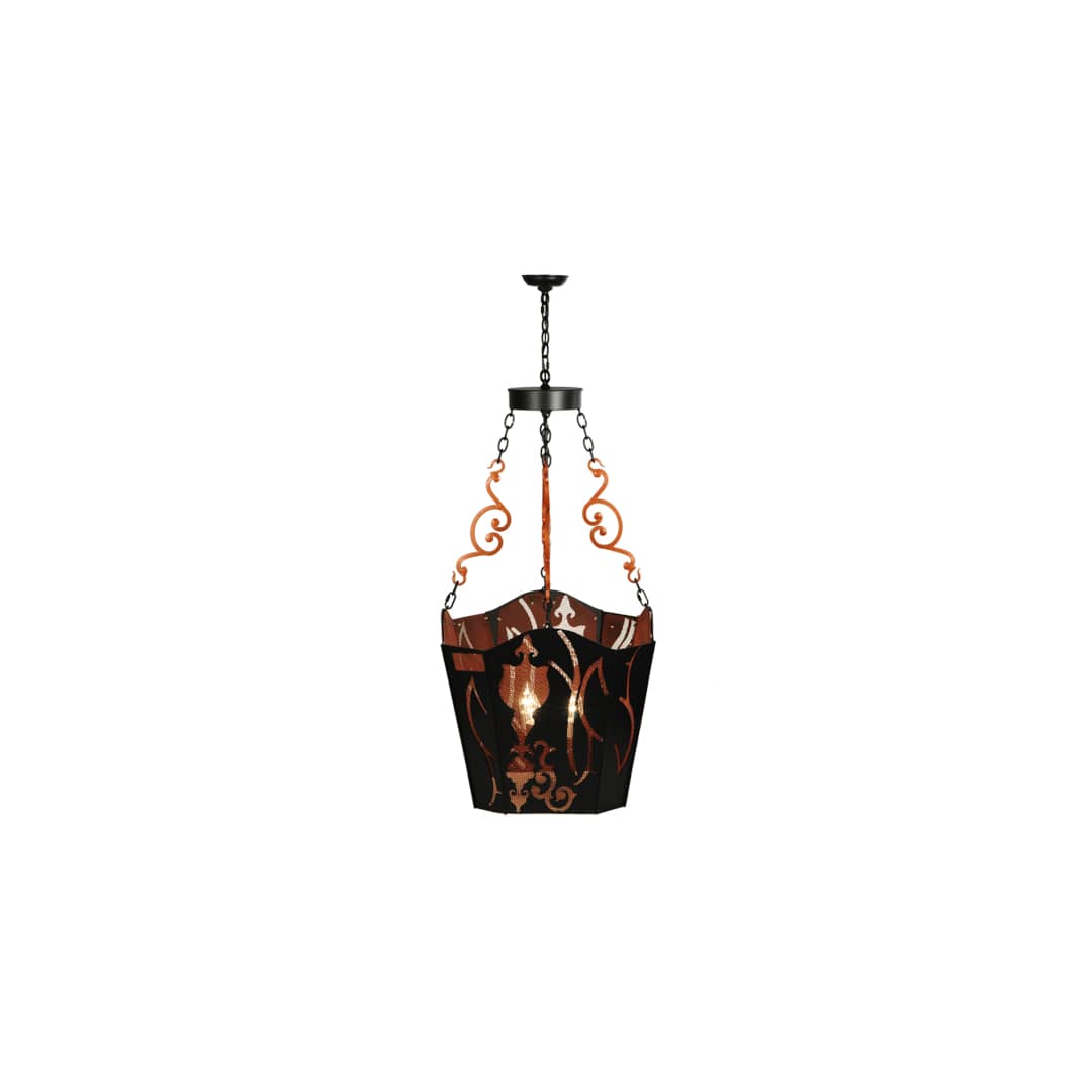 Panier Wasre 4 Light 26" Wide Taper Candle Pendant