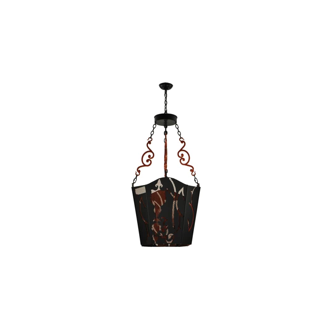 Panier Wasre 4 Light 26" Wide Taper Candle Pendant
