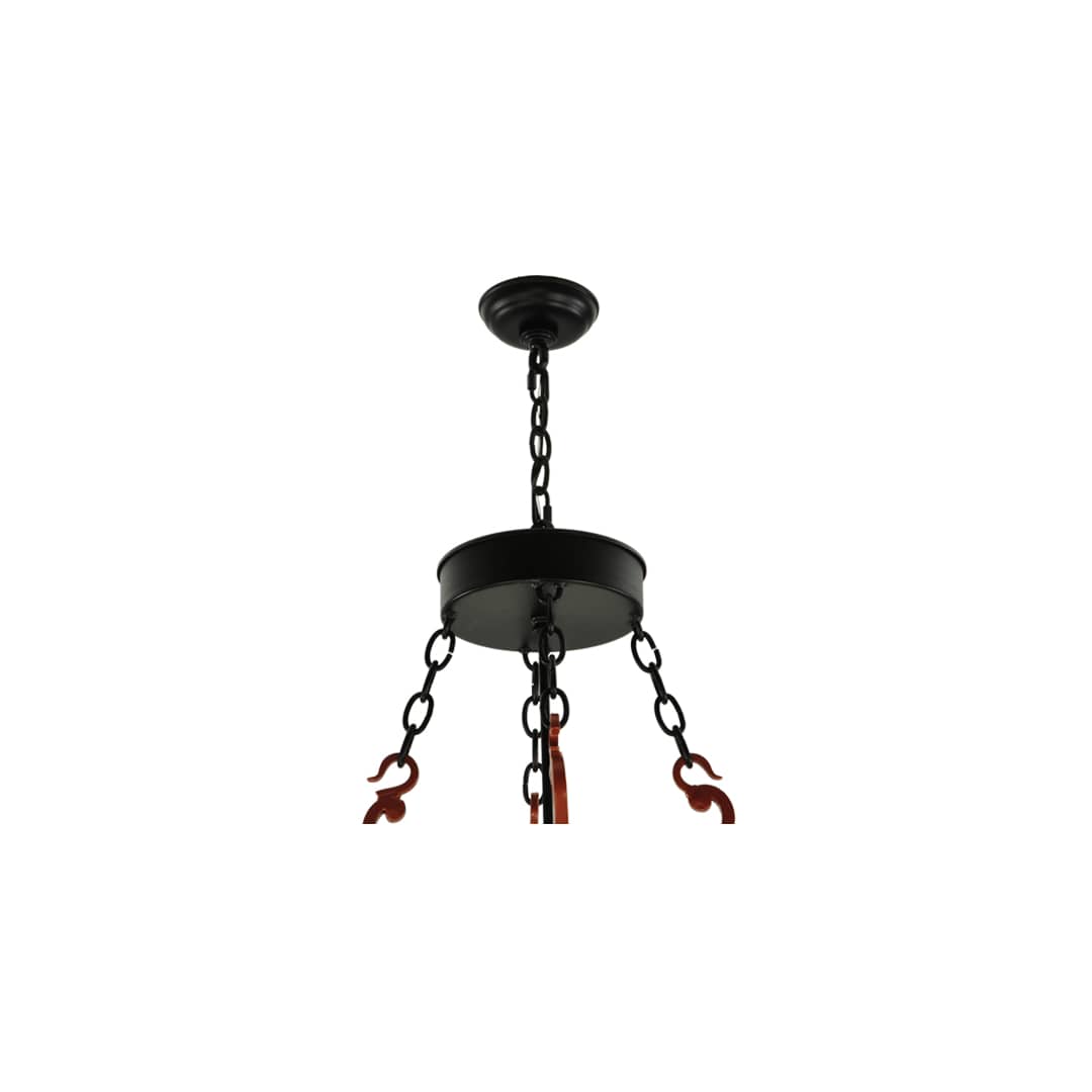 Panier Wasre 4 Light 26" Wide Taper Candle Pendant