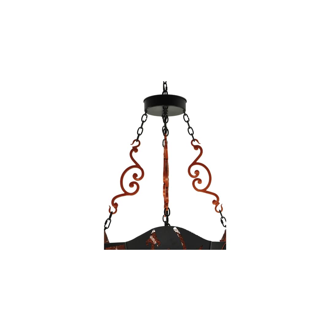 Panier Wasre 4 Light 26" Wide Taper Candle Pendant