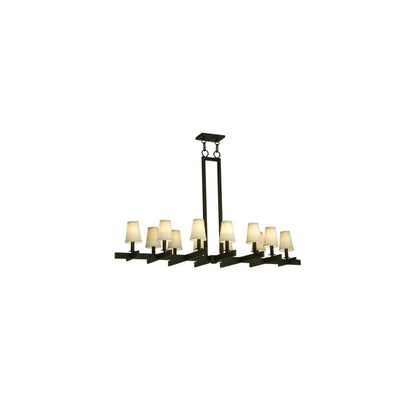 Dante 12 Light 54" Wide Linear Chandelier