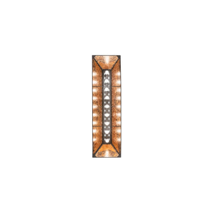 Long Mountain Range 9 Light 17" Wide Linear Pendant