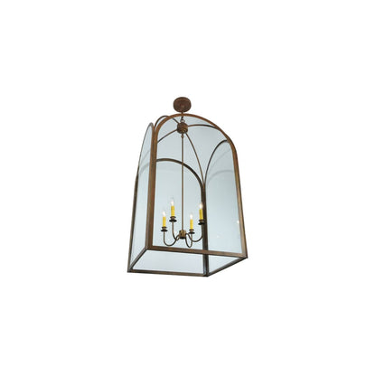Perin 4 Light 35" Wide Taper Candle Pendant