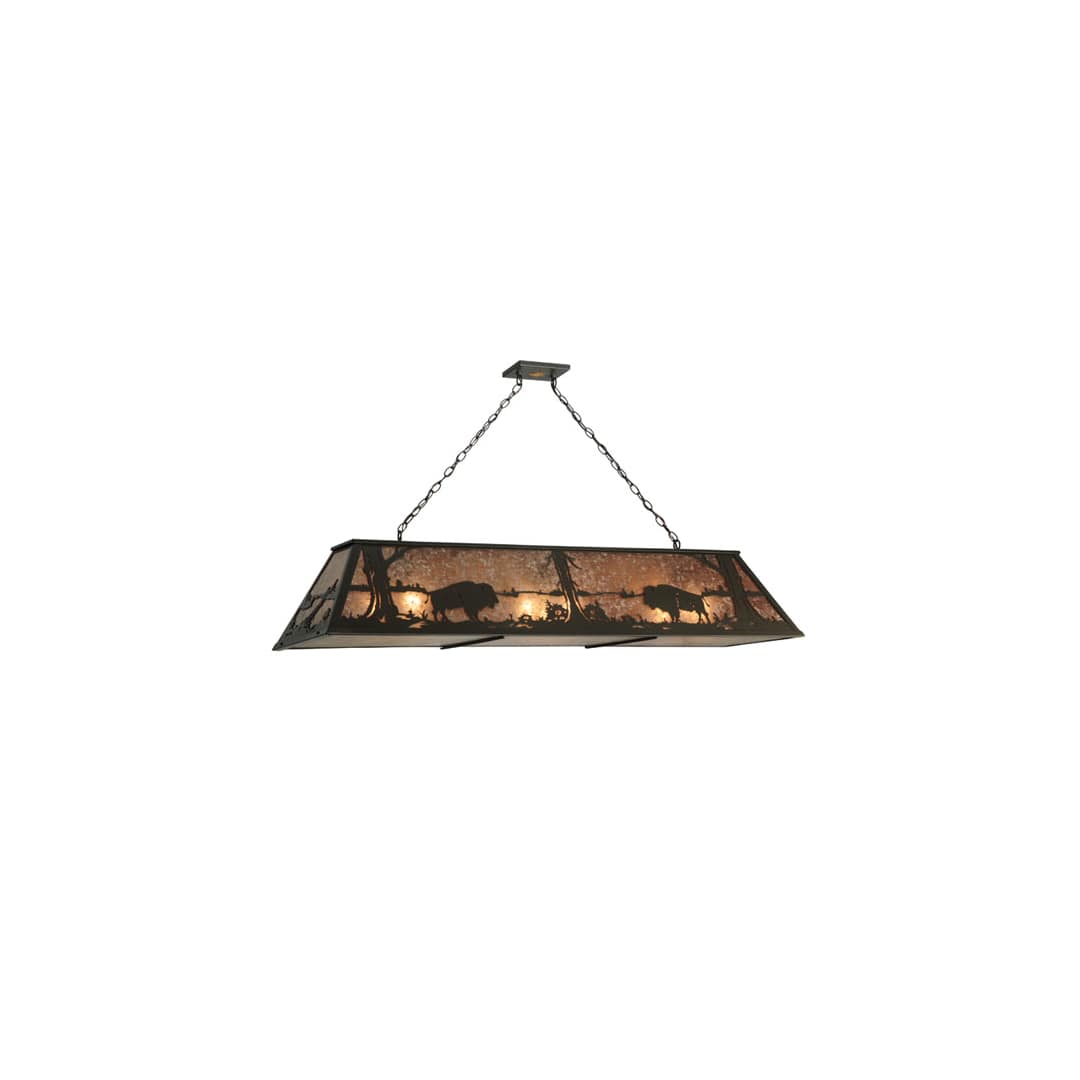 Buffalo at Lake 9 Light 17" Wide Linear Pendant