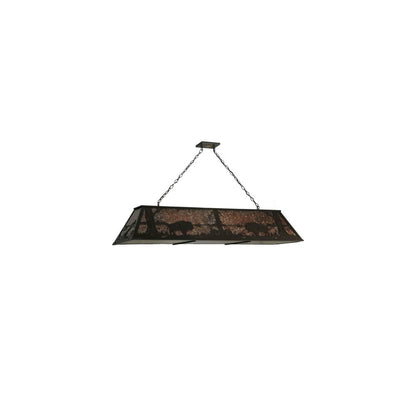 Buffalo at Lake 9 Light 17" Wide Linear Pendant