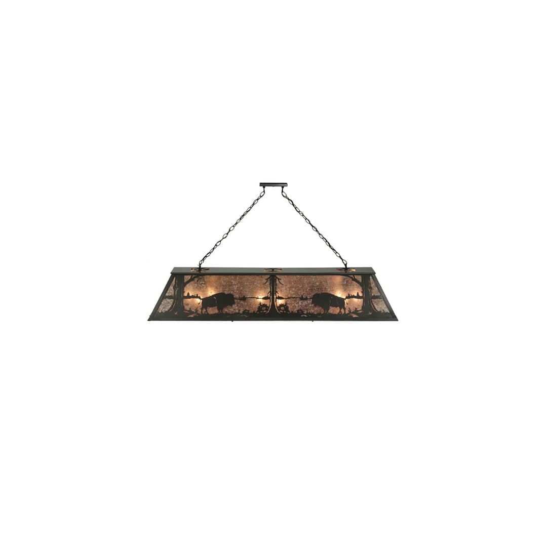 Buffalo at Lake 9 Light 17" Wide Linear Pendant