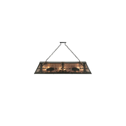 Buffalo at Lake 9 Light 17" Wide Linear Pendant
