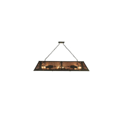 Buffalo at Lake 9 Light 17" Wide Linear Pendant