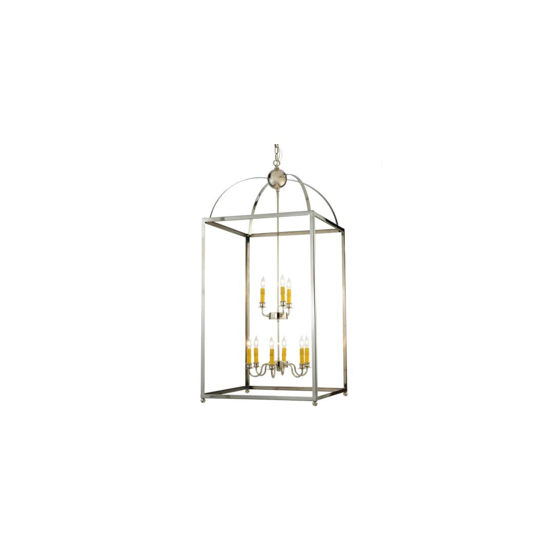 Pavilion 9 Light 34" Wide Taper Candle Pendant