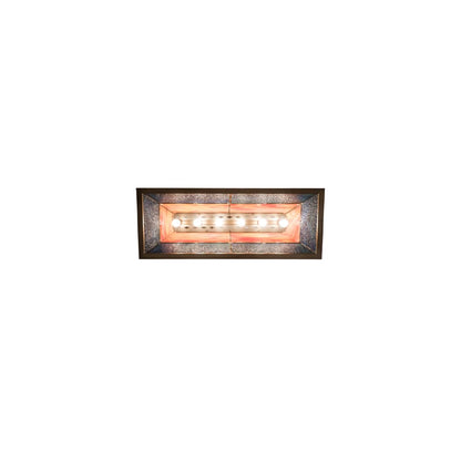 Deer through the Trees 9 Light 19" Wide Linear Pendant