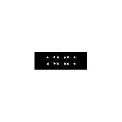 Laquer 12 Light 21" Wide Linear Pendant