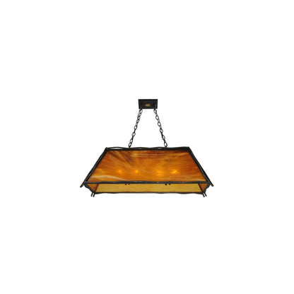 Sticks 4 Light 12" Wide Linear Pendant