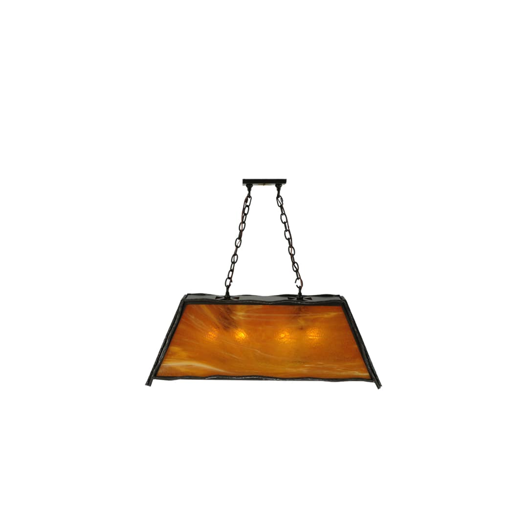 Sticks 4 Light 12" Wide Linear Pendant