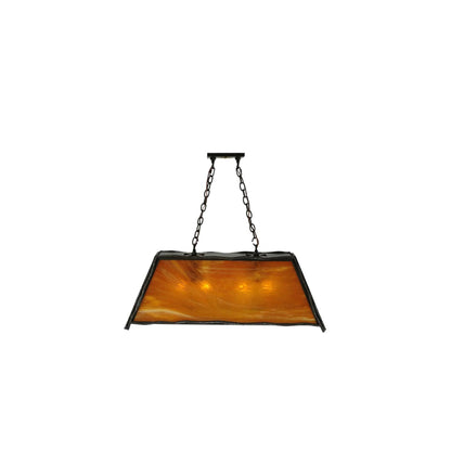 Sticks 4 Light 12" Wide Linear Pendant