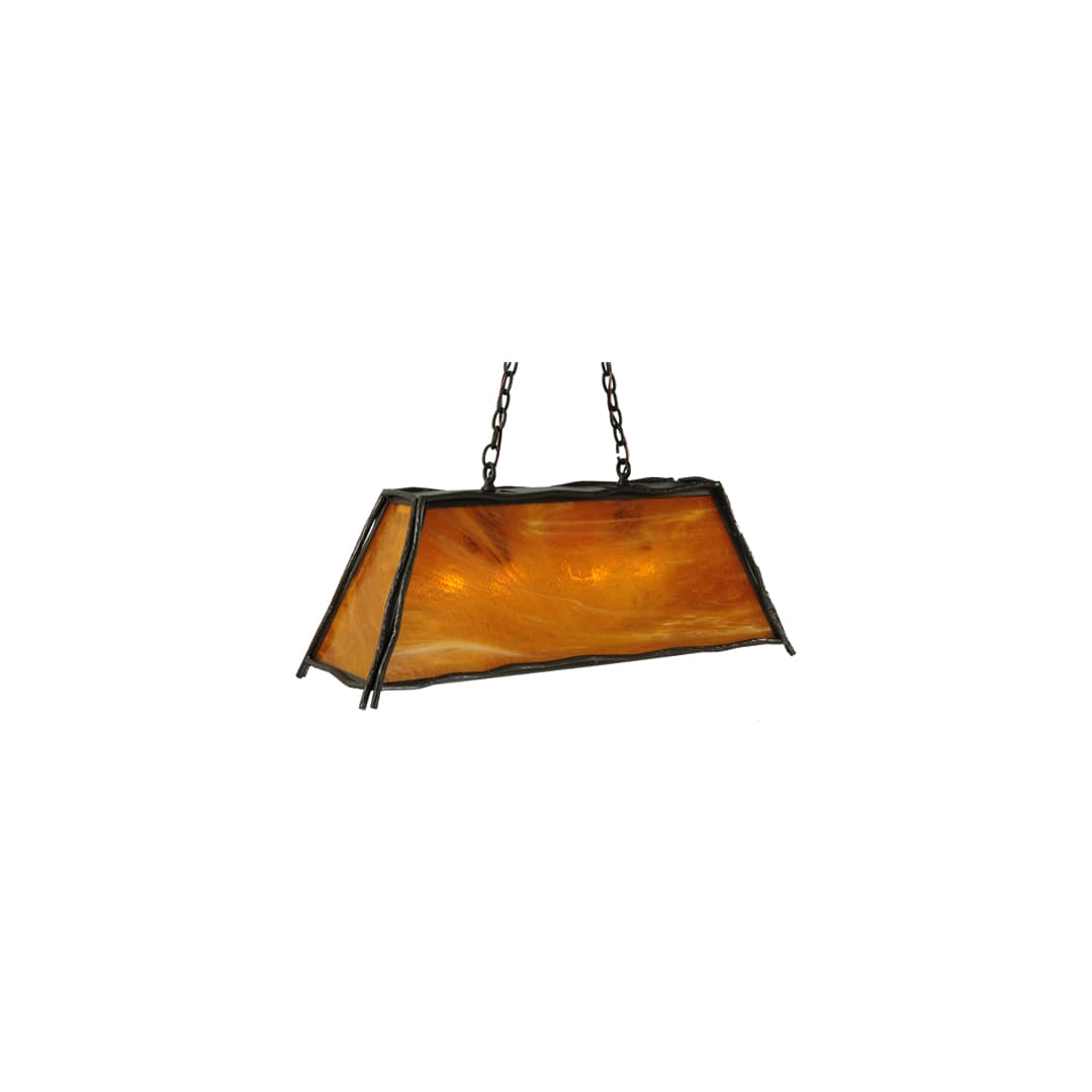 Sticks 4 Light 12" Wide Linear Pendant