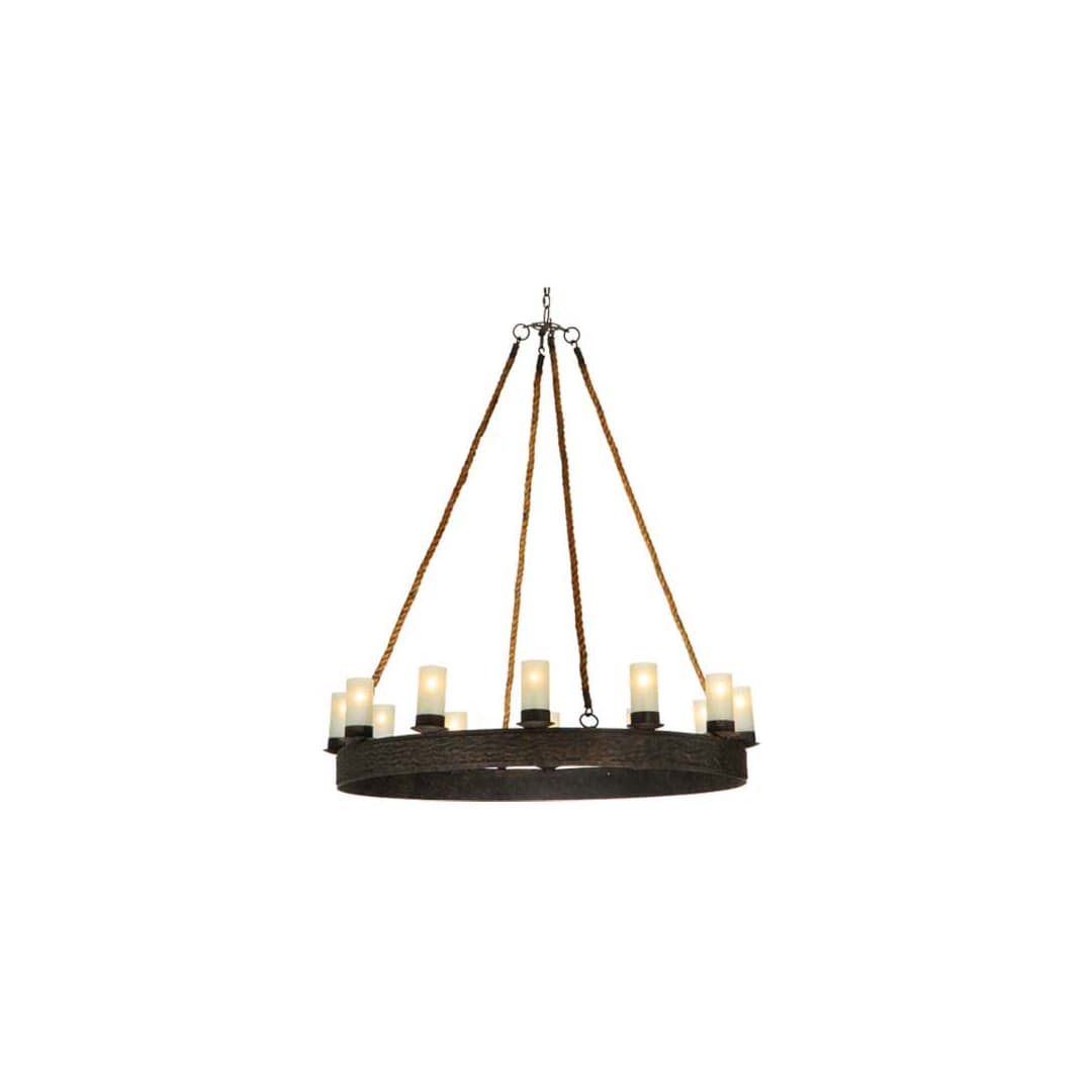 Costello 12 Light 50" Wide Pillar Candle Style Chandelier