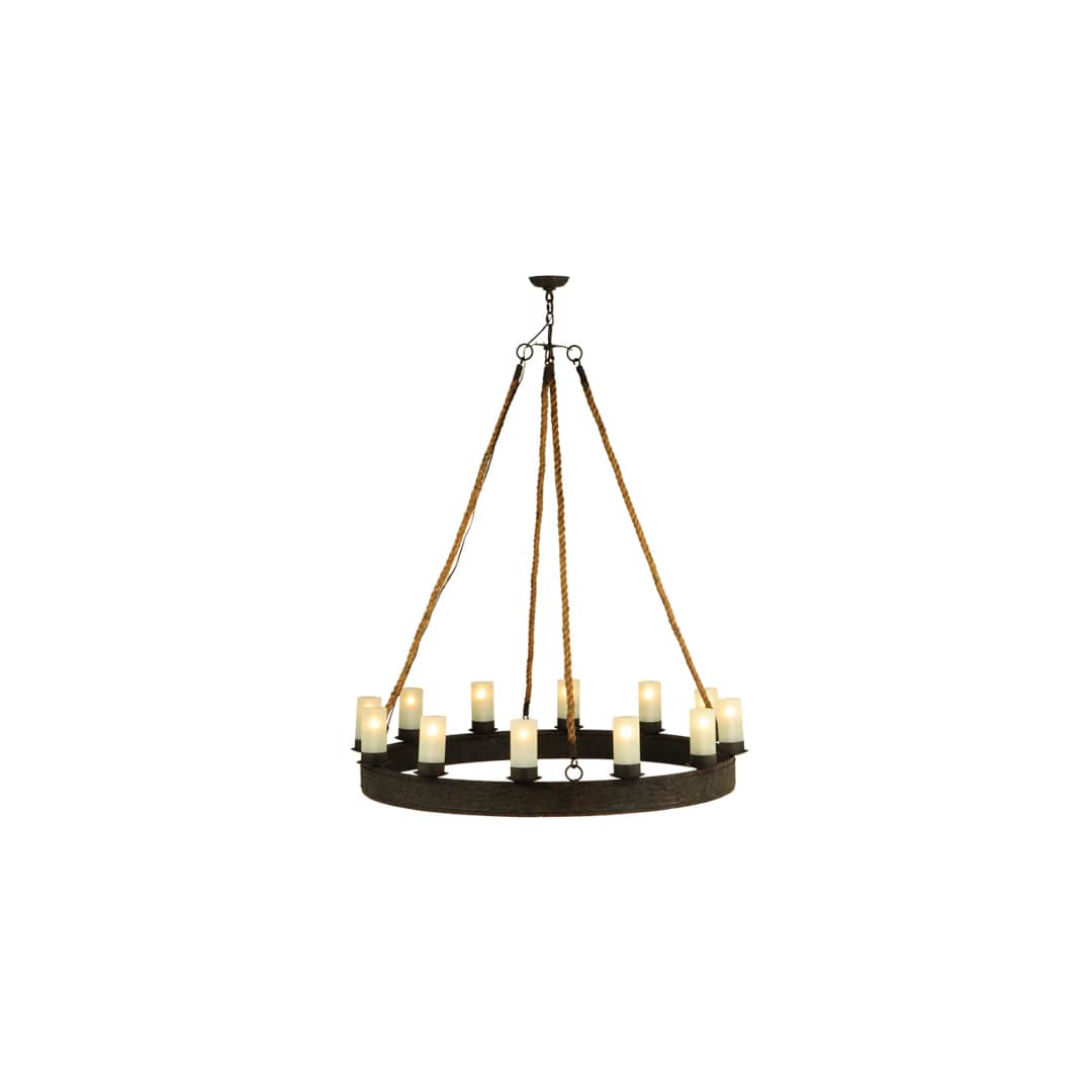 Costello 12 Light 50" Wide Pillar Candle Style Chandelier