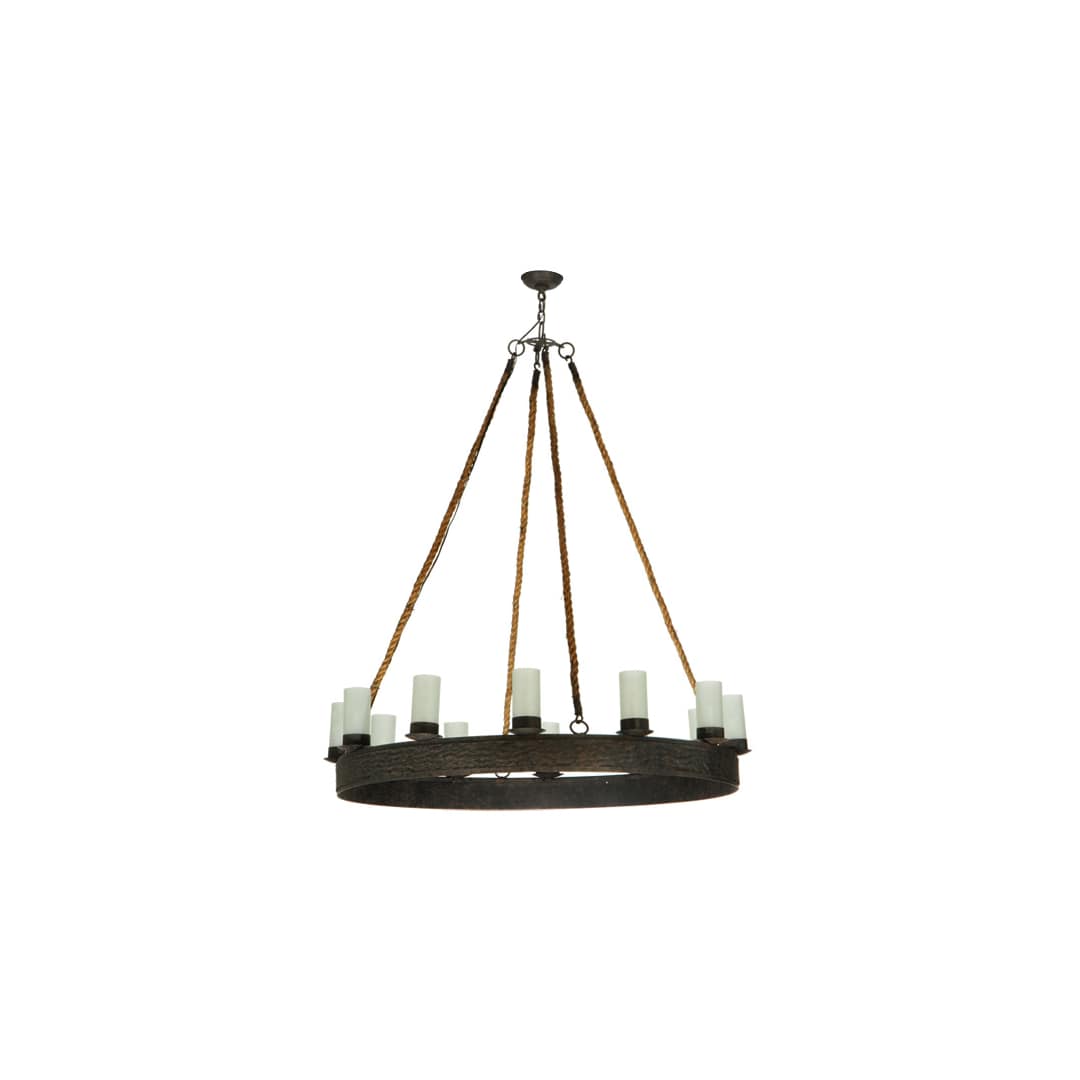 Costello 12 Light 50" Wide Pillar Candle Style Chandelier