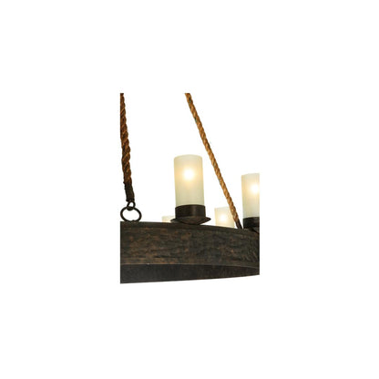 Costello 12 Light 50" Wide Pillar Candle Style Chandelier