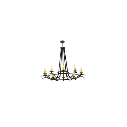 Octavia 10 Light 58" Wide Taper Candle Style Chandelier