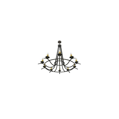 Octavia 10 Light 58" Wide Taper Candle Style Chandelier